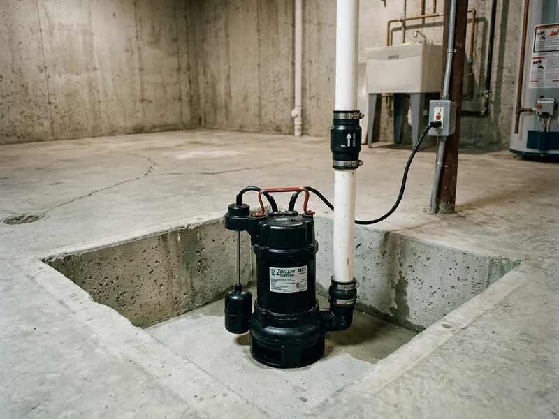 Sump Pump Installation Plumber in Richards, TX